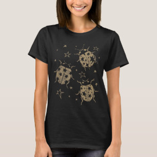 Nge 2000s Lieveheersbeestje Alt 90s Vintage Ster S T-shirt