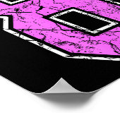 Nge Nk And Nk Number 8 Jersey Player Uniform #8 Poster (Hoek)