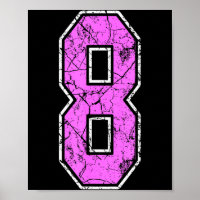 Nge Nk En Nk Nummer 8 Jersey Speler Uniform #8