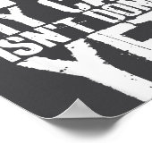 Nge No My Car Is Not Done Yet Funny Mechanic Garag Poster (Hoek)