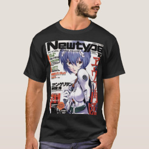 NGE - Rei Ayanami Magazine Hoesje T-shirt