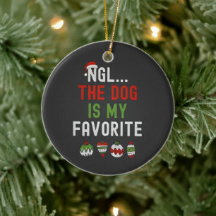 NGL De Hond is mijn favoriete kerst-matching voor  Keramisch Ornament