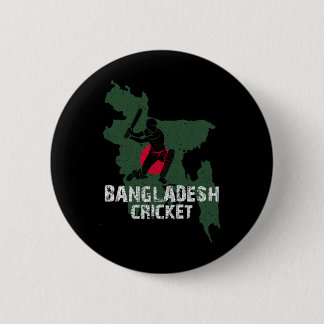 Ngladesh Cricket Shirt Gifts For Ngladeshi Map Fan Ronde Button 5,7 Cm