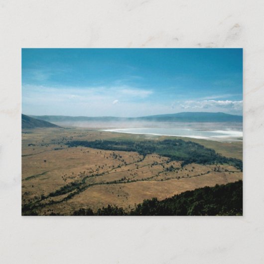 Ngorongoro Crater Briefkaart (Voorkant)