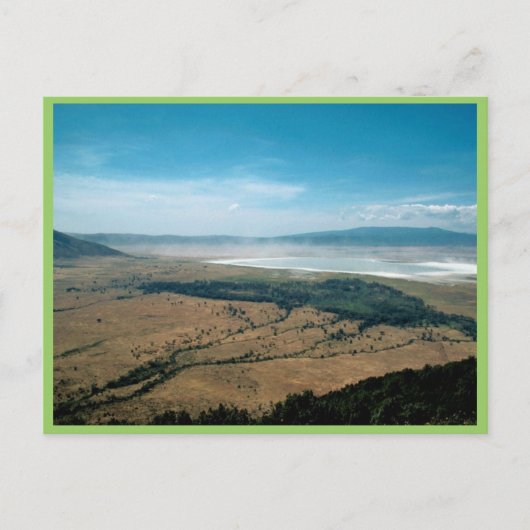 Ngorongoro Crater Briefkaart (Voorkant)