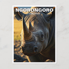 Ngorongoro Crater Tanzania Briefkaart