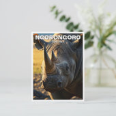 Ngorongoro Crater Tanzania Briefkaart (Staand voorkant)