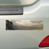 Ngorongoro-krater Tanzania, Afrika Bumpersticker (Op auto)