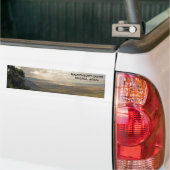 Ngorongoro-krater Tanzania, Afrika Bumpersticker (Op Truck)