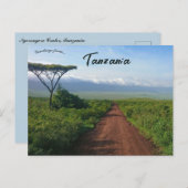 Ngorongoro-krater Tanzania Briefkaart (Voorkant / Achterkant)