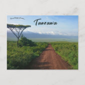 Ngorongoro-krater Tanzania Briefkaart (Voorkant)