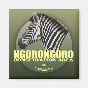 Ngorongoro (zebra) WT Magneet