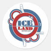 NGSE IJsland 2009 Stickers (Voorkant)