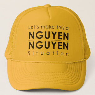 Nguyen / Nguyen Situatieveer Hat Trucker Pet
