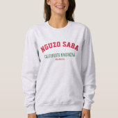 NGUZO SABA Vier Kwanzaa Trui (Voorkant)