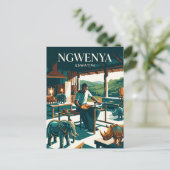 Ngwenya Glasfabriek Eswatini Briefkaart (Staand voorkant)