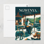 Ngwenya Glasfabriek Eswatini Briefkaart (Voorkant / Achterkant)