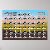 NH48 Poster met hoge pieken (Voorkant)