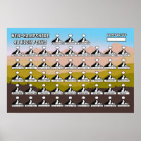 NH48 Poster met hoge pieken