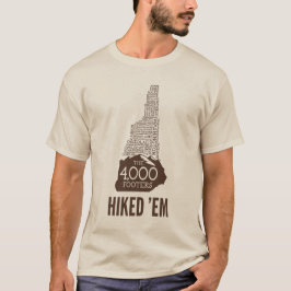NH 4000 Footers met lange hoes (bruin) T-shirt