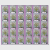 NH Grass Vase Wrapping Paper Cadeaupapier (Vlak)