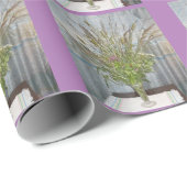 NH Grass Vase Wrapping Paper Cadeaupapier (Rol Hoek)