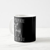 NH Live Free of Die Moose New Hampshire Koffiemok (Voorkant links)