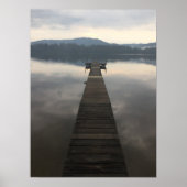 NH Misty Lake Scenery Poster (Voorkant)