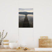 NH Misty Lake Scenery Poster (Keuken)