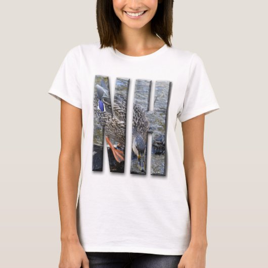 NH NEW HAMPSHIRE T-SHIRT (Voorkant)