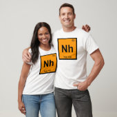 Nh - Nob Hill San Francisco Chemistry Symbol T-shirt (Unisex)