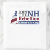 NH Rebellion Rectangle Sticker (Tas)