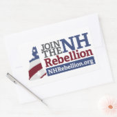 NH Rebellion Rectangle Sticker (Envelop)