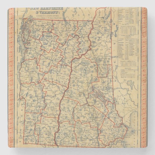 NH, Vt Stenen Onderzetter (Voorkant)