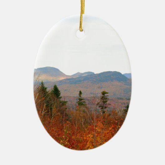 NH White Mountains Keramisch Ornament (Voorkant)