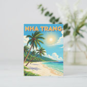 Nha Trang Beach Vietnam Travel Briefkaart (Staand voorkant)