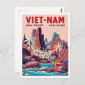 Nha Trang Cam Ranh Kust Briefkaart (Voorkant / Achterkant)