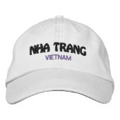 Nha Trang Geborduurde Pet (Voorkant)