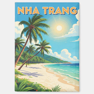 Nha Trang-strand Vietnam Reizen Magneet