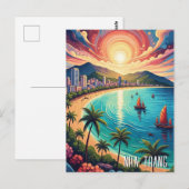 Nha Trang Vietnam Reizen Briefkaart (Voorkant / Achterkant)