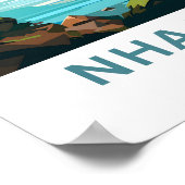 Nha Trang Vietnam Reizen Poster (Hoek)