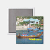 Nhatrang Vietnam magneet (Voorkant / Achterkant)