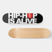 [NHI] Deck: HIP-HOP IS LEVEND Persoonlijk Skateboard (Horizontaal)