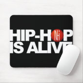 [NHI] Mousepad: HIP-HOP IS LEVEND Muismat (Met muis)