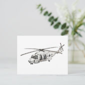 NHIndustries NH90 Helikopter Briefkaart (Staand voorkant)