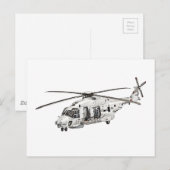 NHIndustries NH90 Helikopter Briefkaart (Voorkant / Achterkant)
