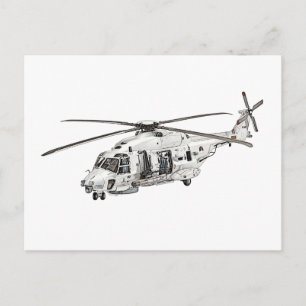 NHIndustries NH90 Helikopter Briefkaart