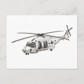 NHIndustries NH90 Helikopter Briefkaart (Voorkant)