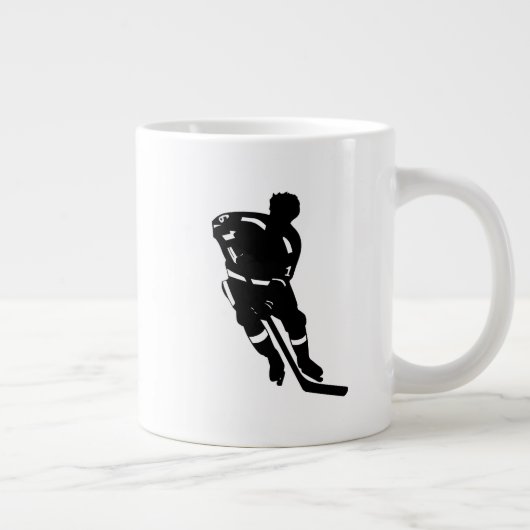 NHL-speler Grote Koffiekop (Rechts)