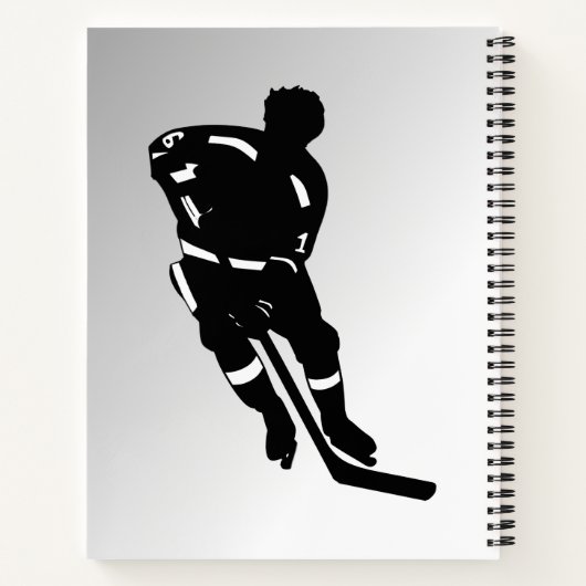 NHL-speler Notitieboek (Achterkant)